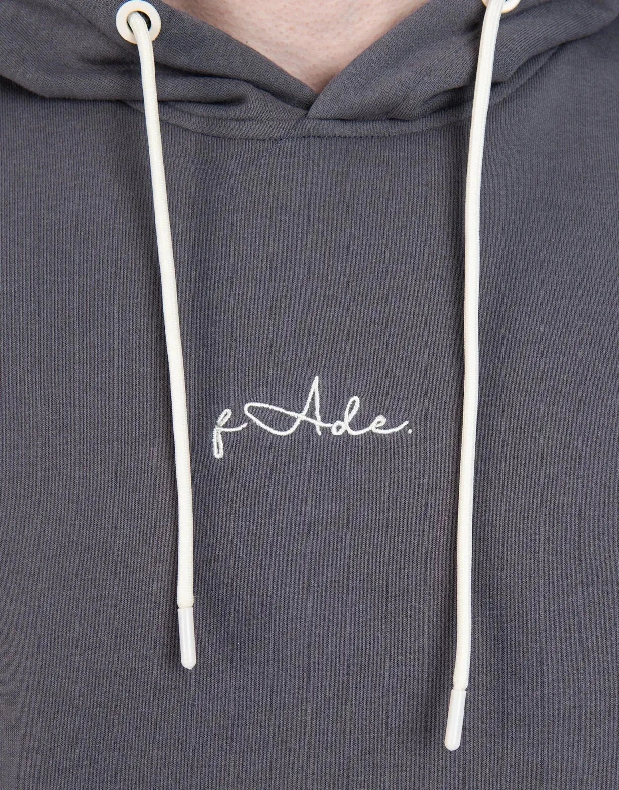Fade Signature Hooded Sweatshirt Grey