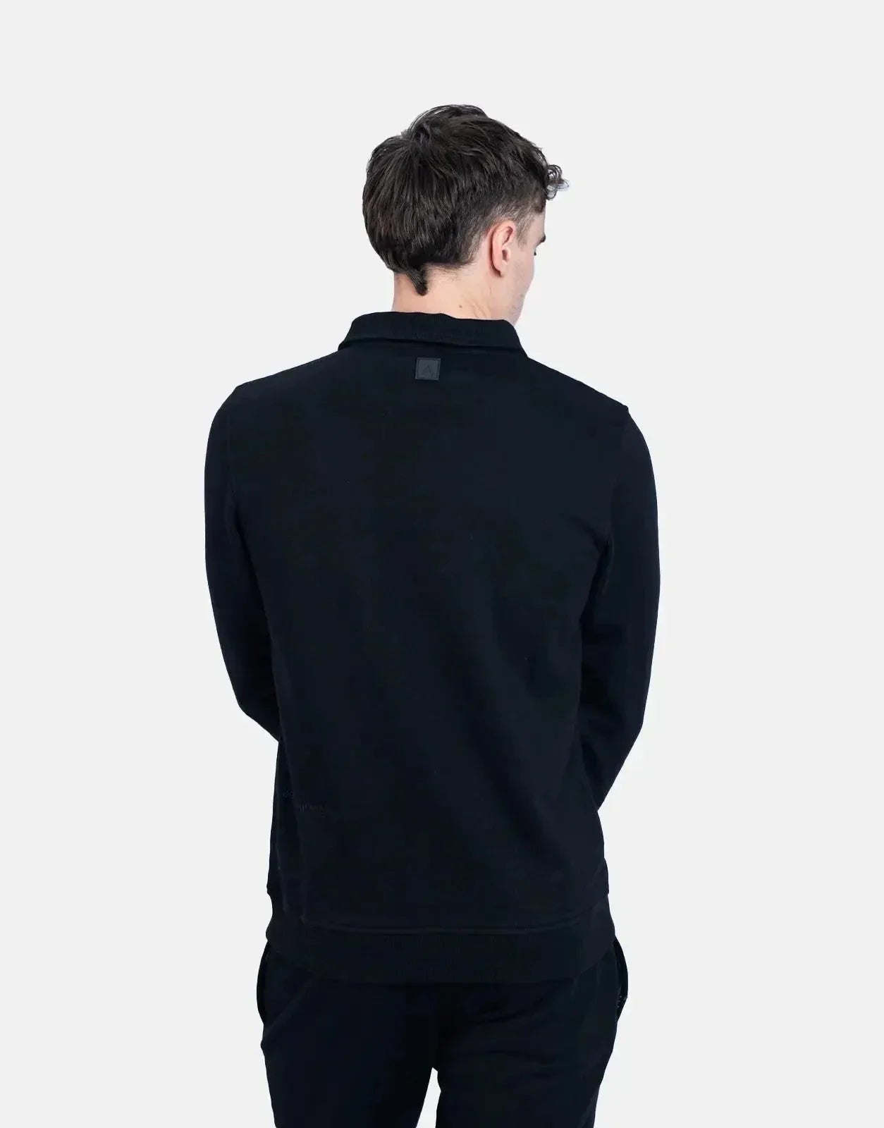 Fade Signature Quarterzip Sweatshirt Black