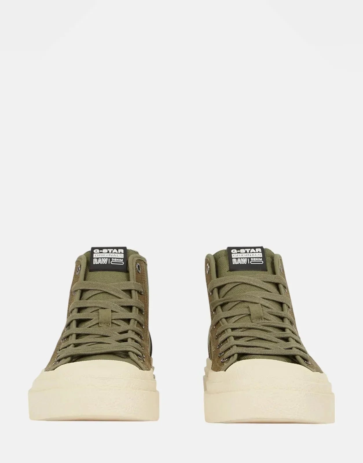 G-Star RAW Vodan Mid Basic Olive/White Sneakers