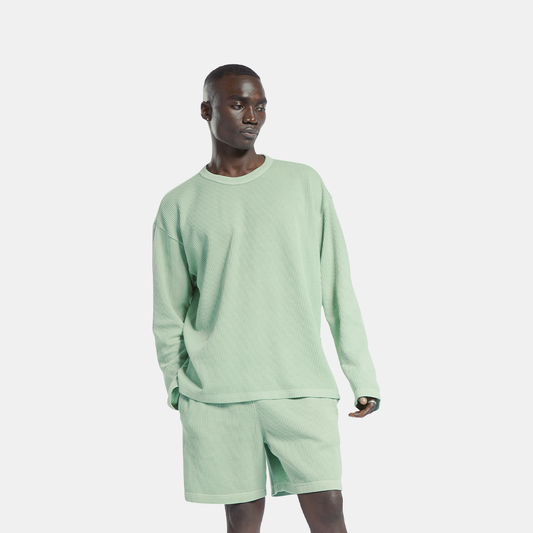 Classic Nondye Waffle Crew