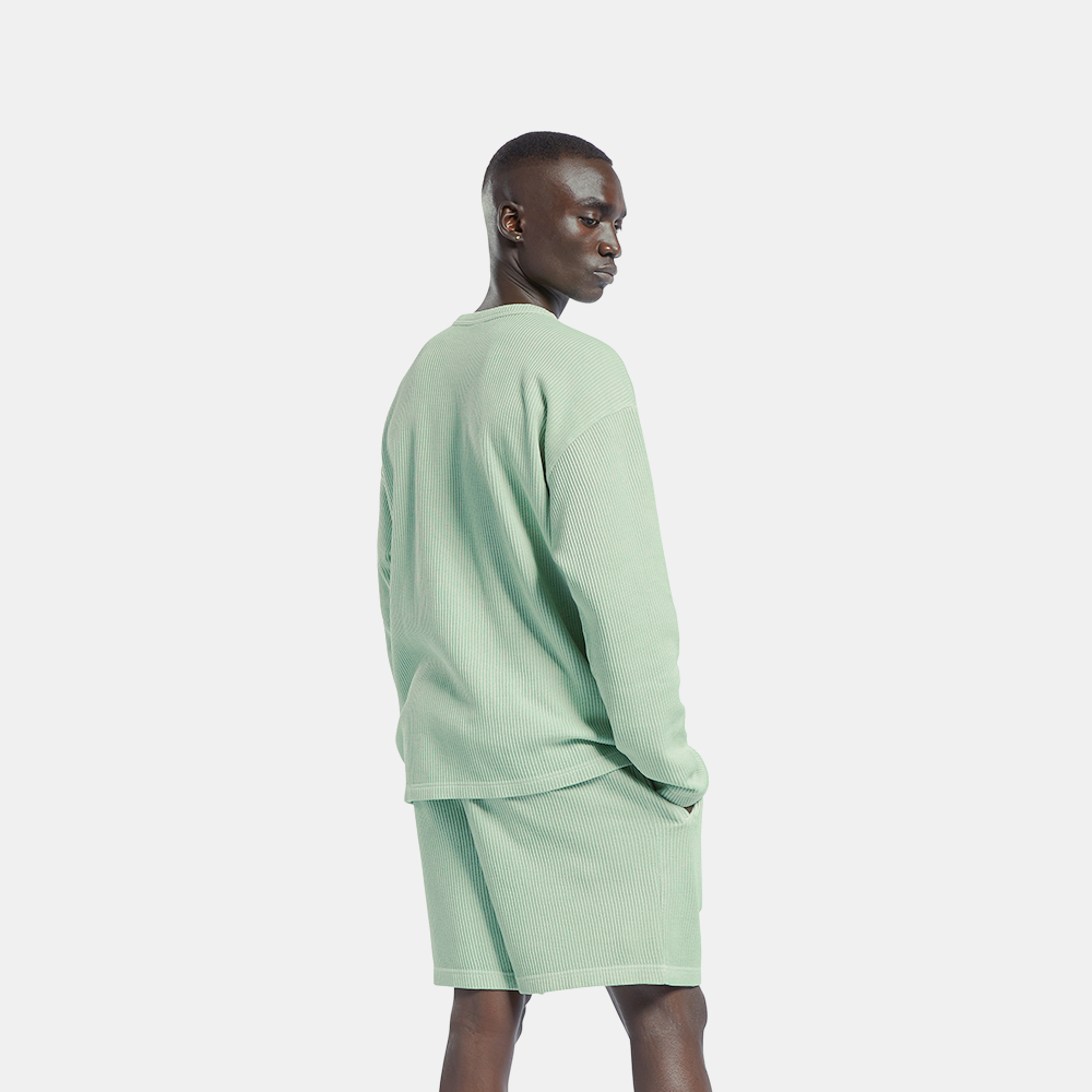 Classic Nondye Waffle Crew