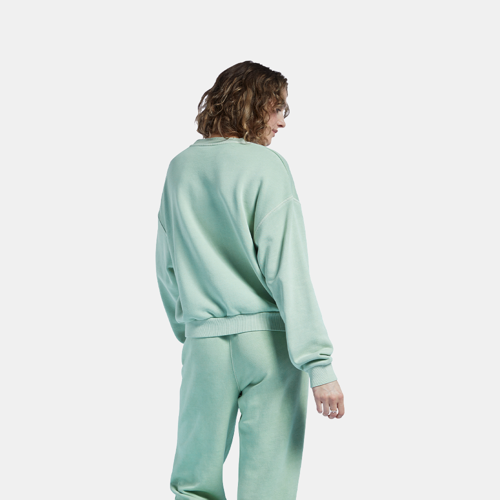 Classic Natural Dye Small Logo Crew