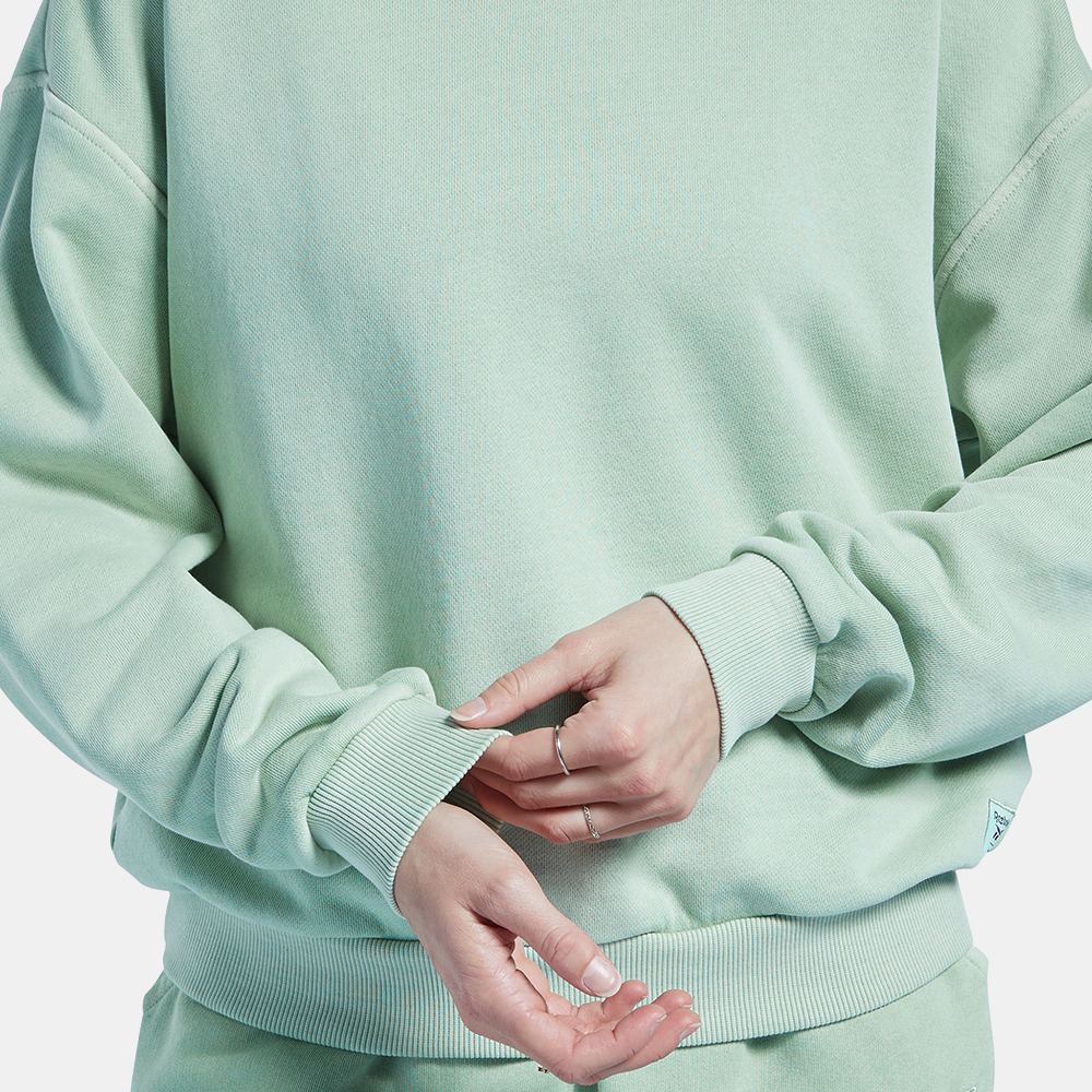 Classic Natural Dye Small Logo Crew