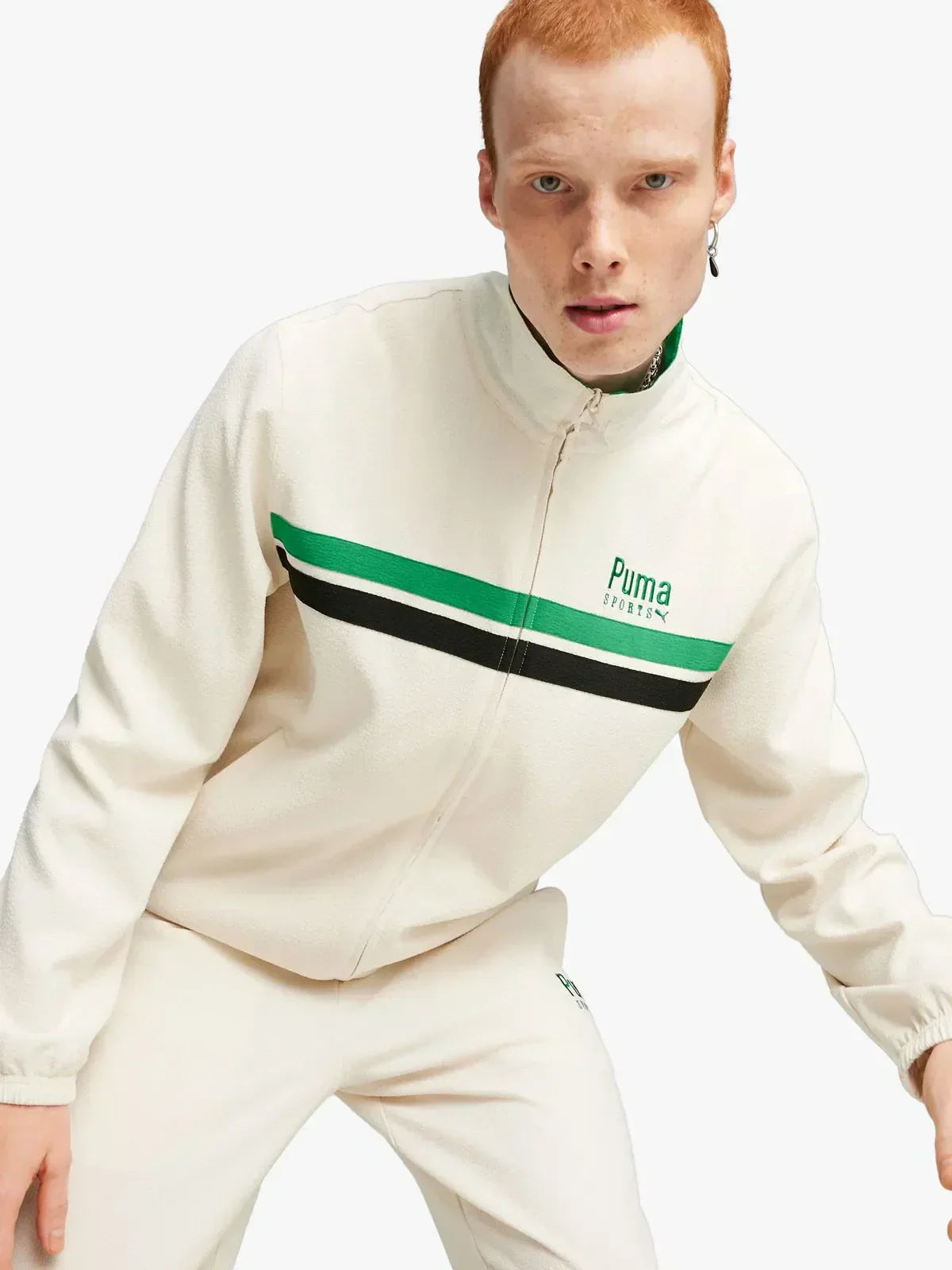 Puma Men’s Team Track Aphine Snow Jacket