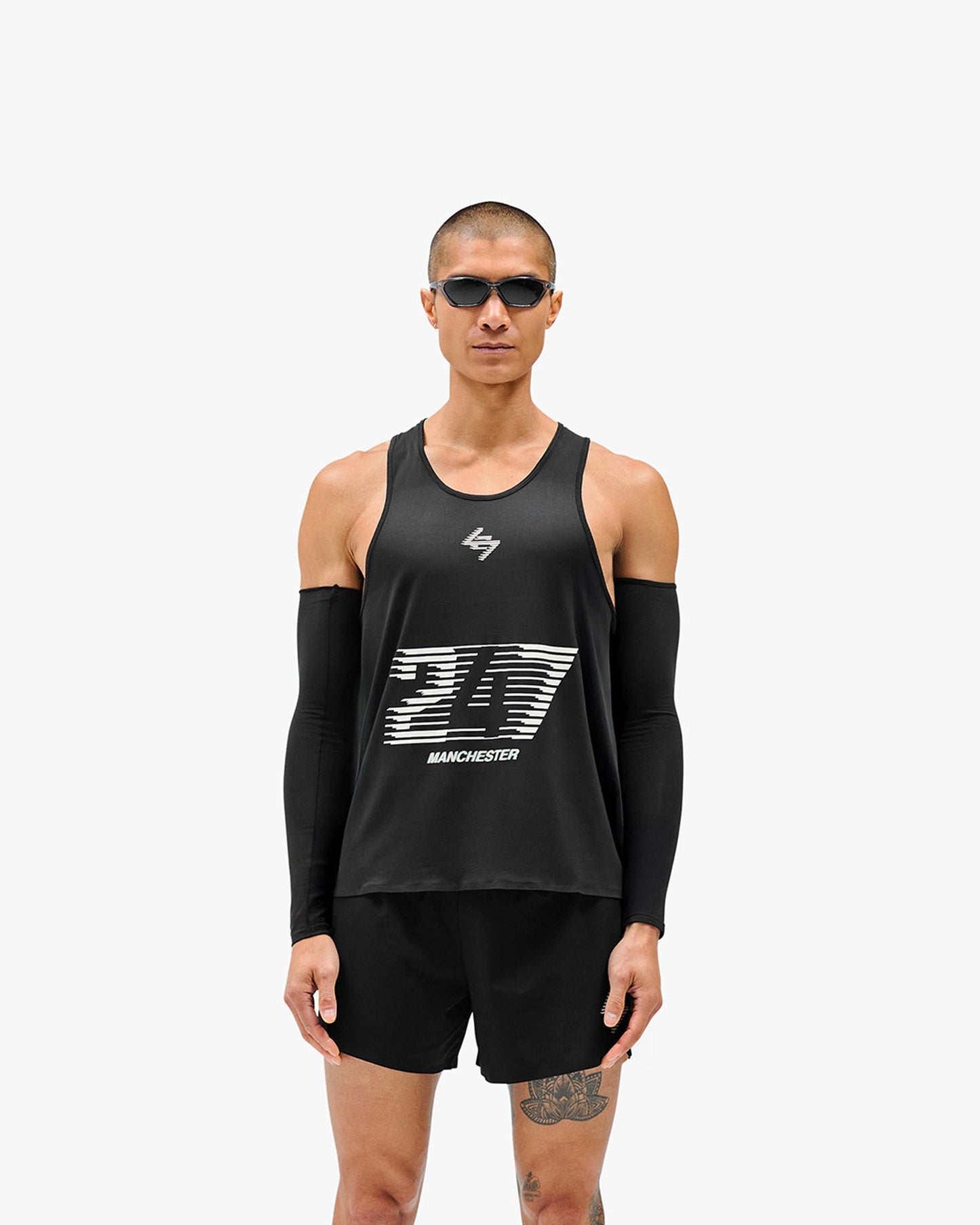 247 Manchester Singlet - Black