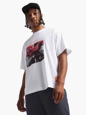 Archive Men's White Graphic T-Shirt