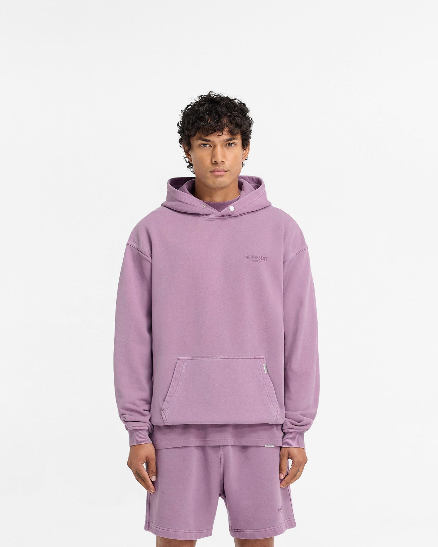 Represent Owners Club Hoodie - Mid Purple