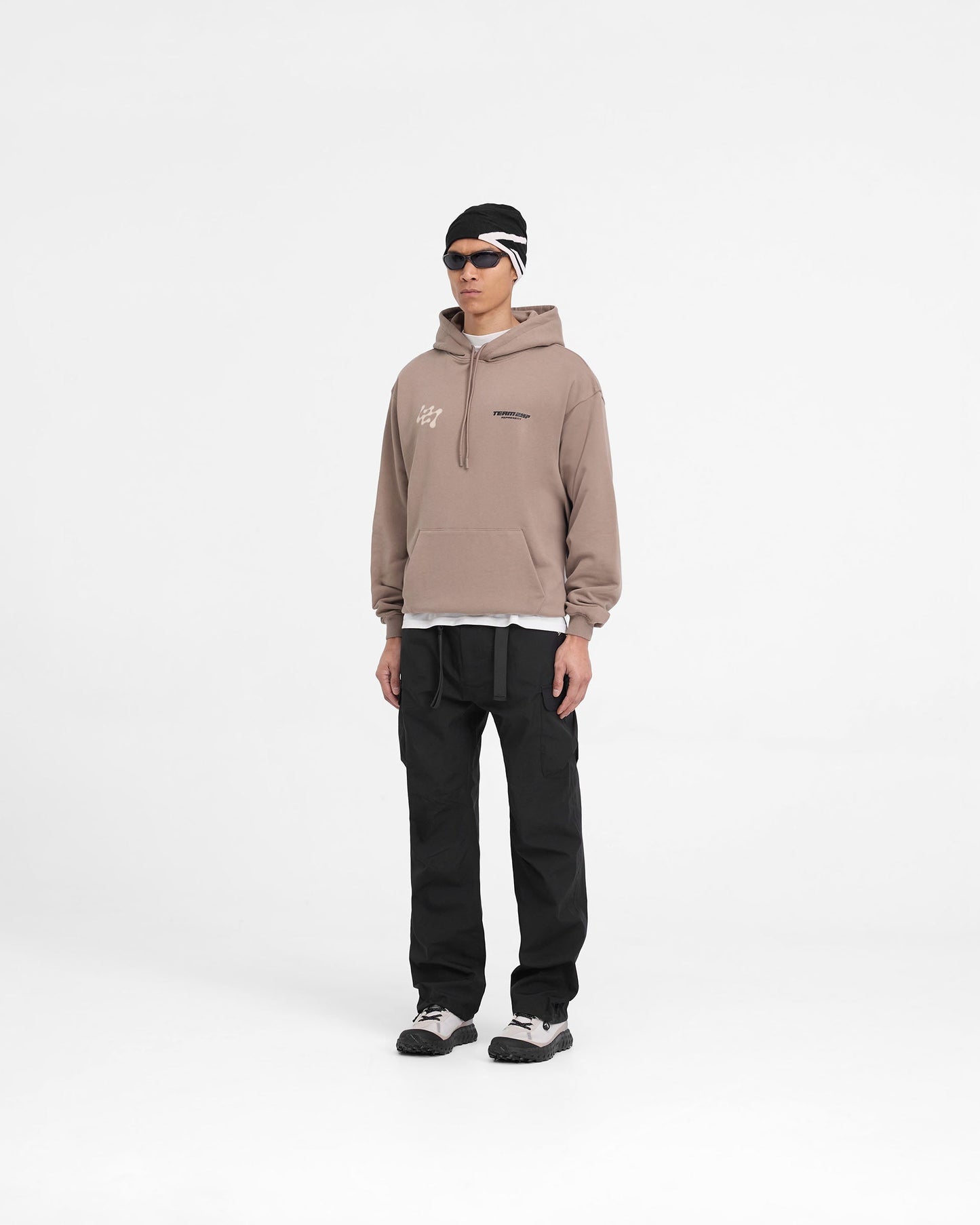 247 Future Terrains Oversized Hoodie - Umber