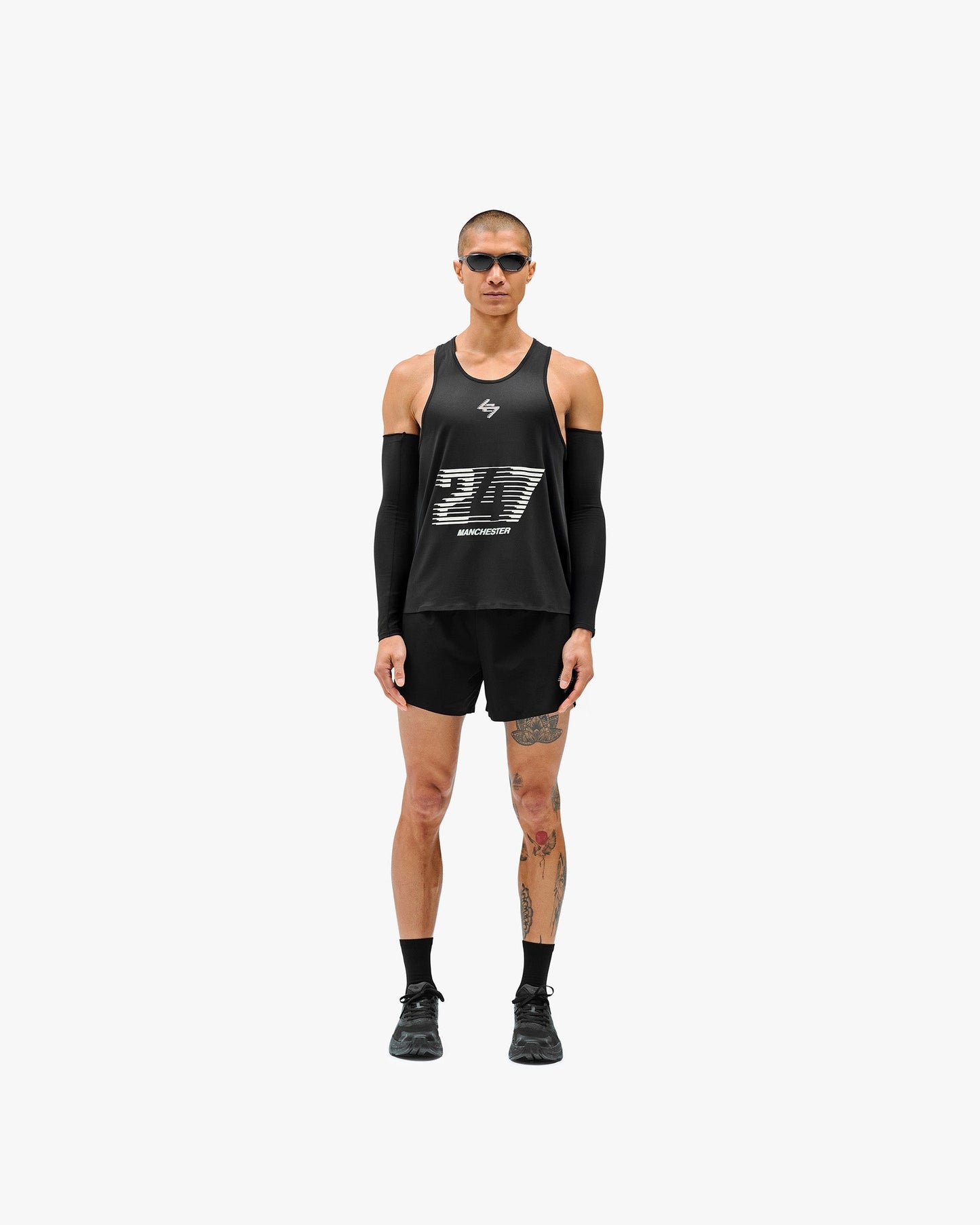 247 Manchester Singlet - Black