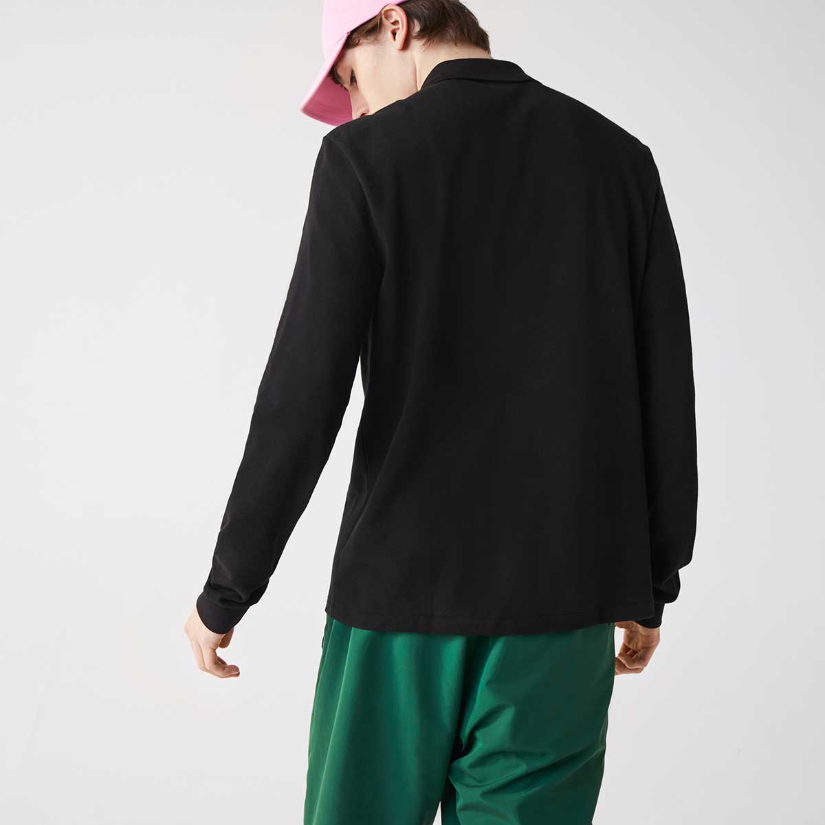 Long-Sleeve Classic Fit L.12.12 Polo Shirt