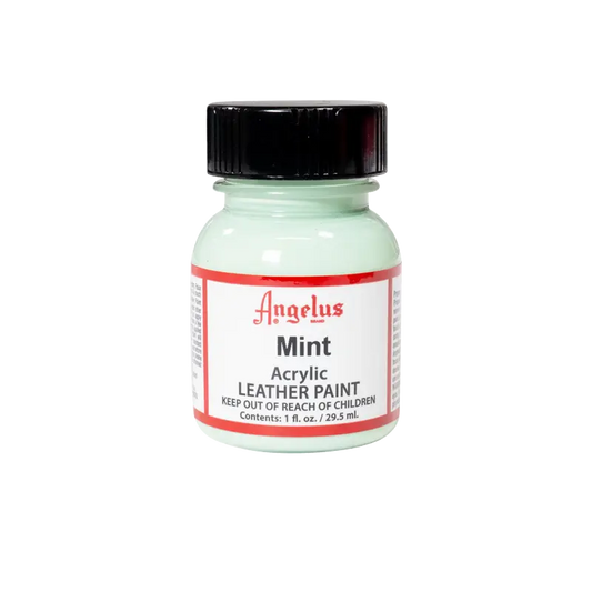 Leather Paint Mint