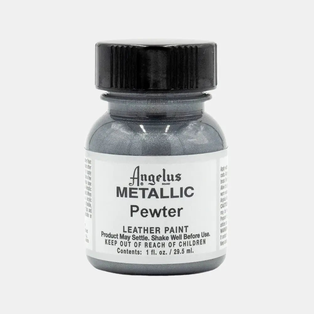 Leather Paint Pewter