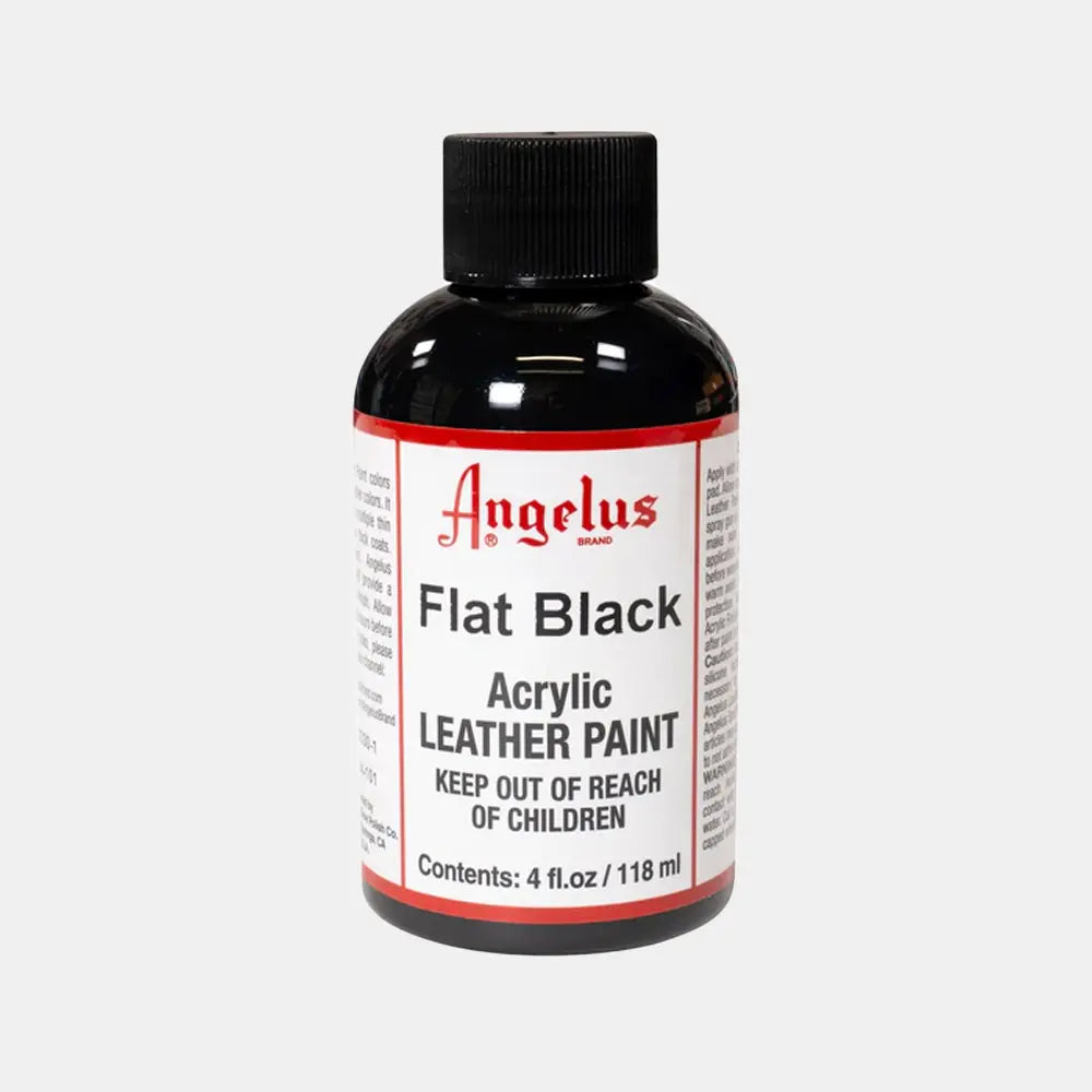 Leather Paint Flat Black