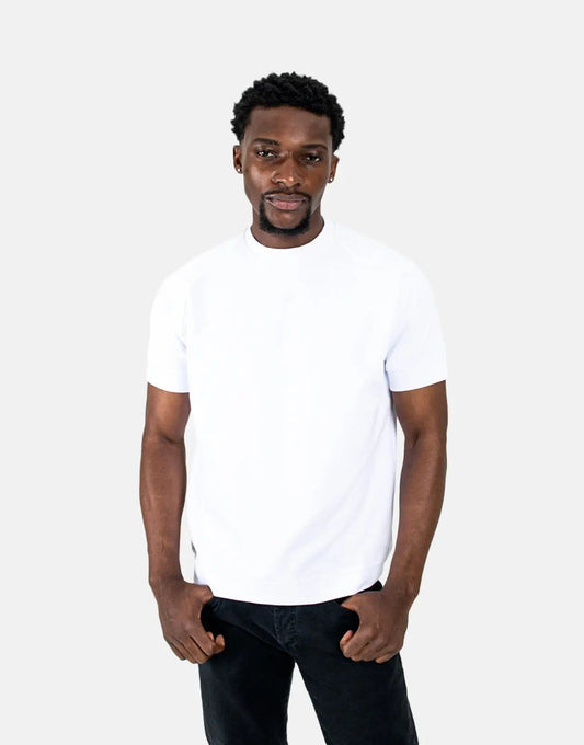 Les Hommes Heavyweight White T-Shirt