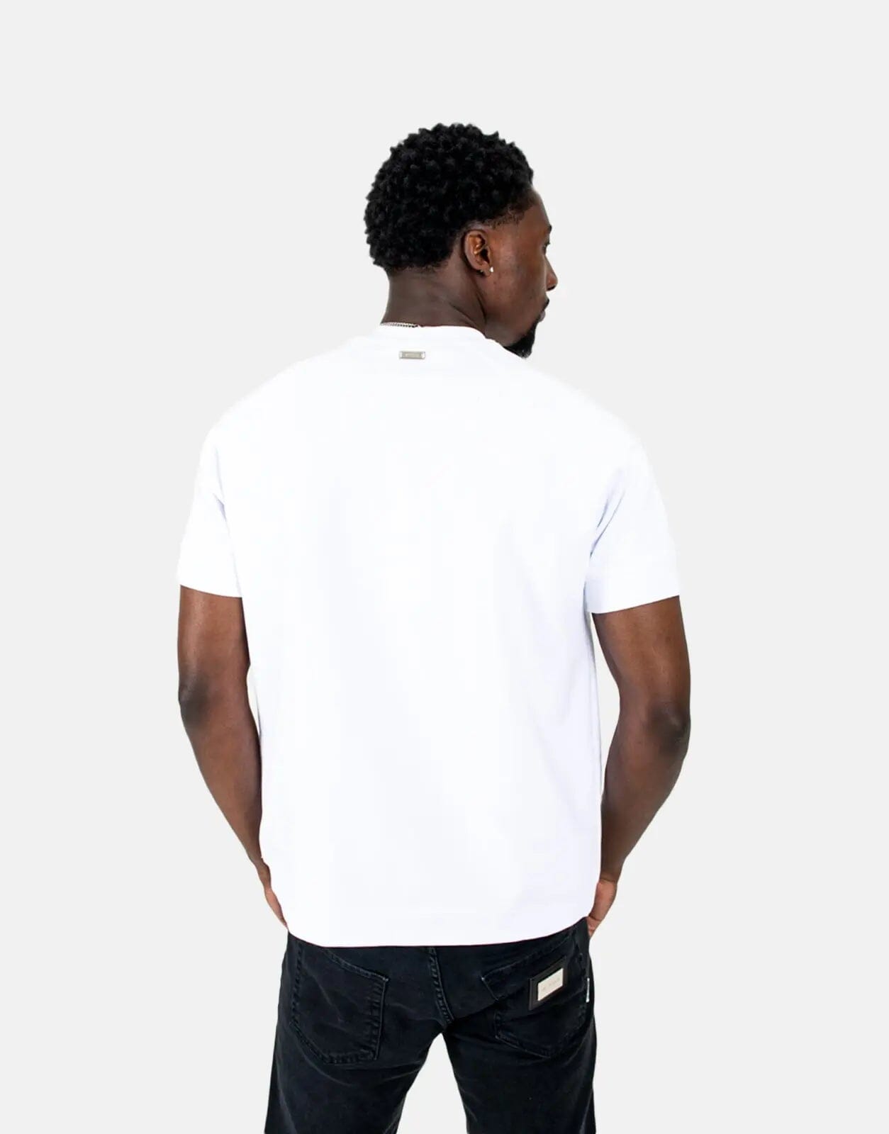Les Hommes Heavyweight White T-Shirt