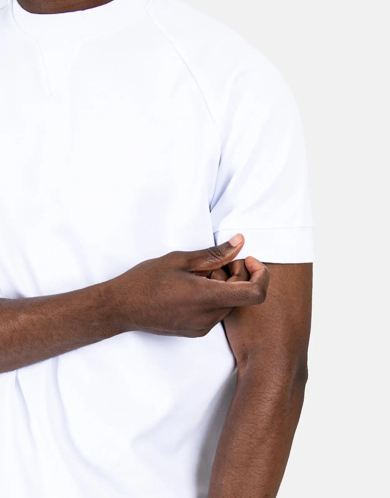 Les Hommes Heavyweight White T-Shirt