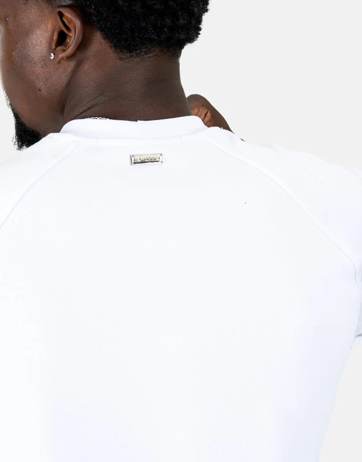 Les Hommes Heavyweight White T-Shirt