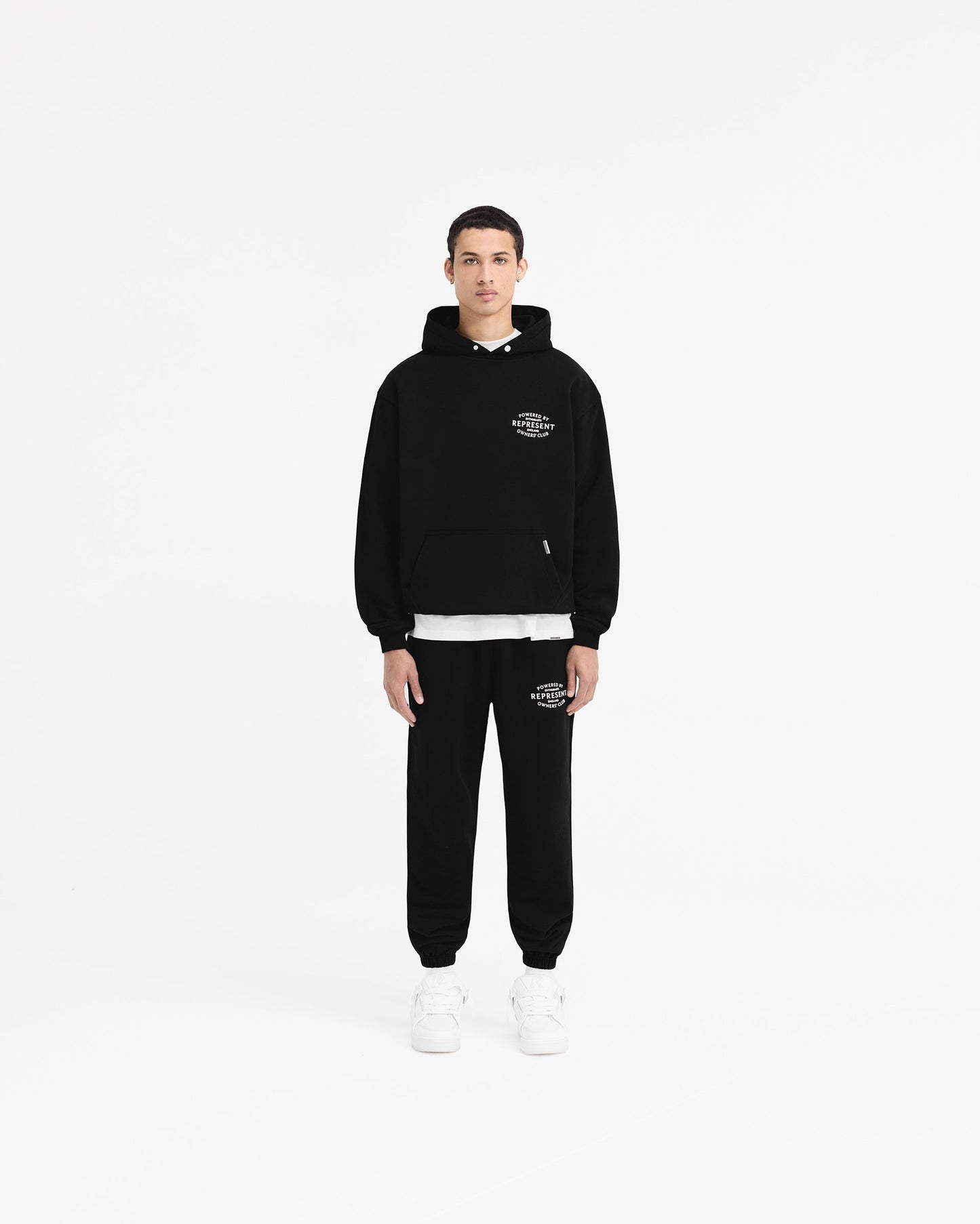 Represent Owners Club Stamp Hoodie - Jet Black