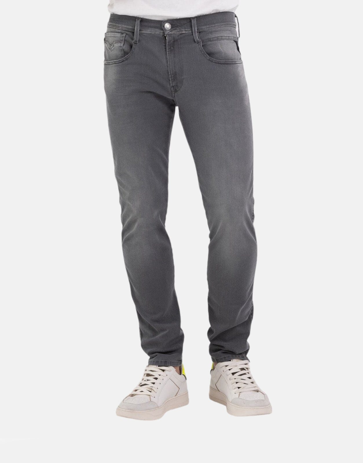 Replay Hyperflex Anbass Slim Fit Grey Jeans