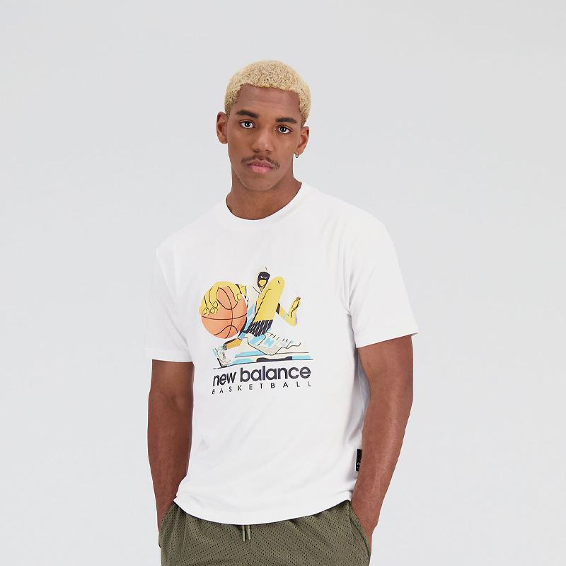 Hoops Cotton Jersey T-Shirt