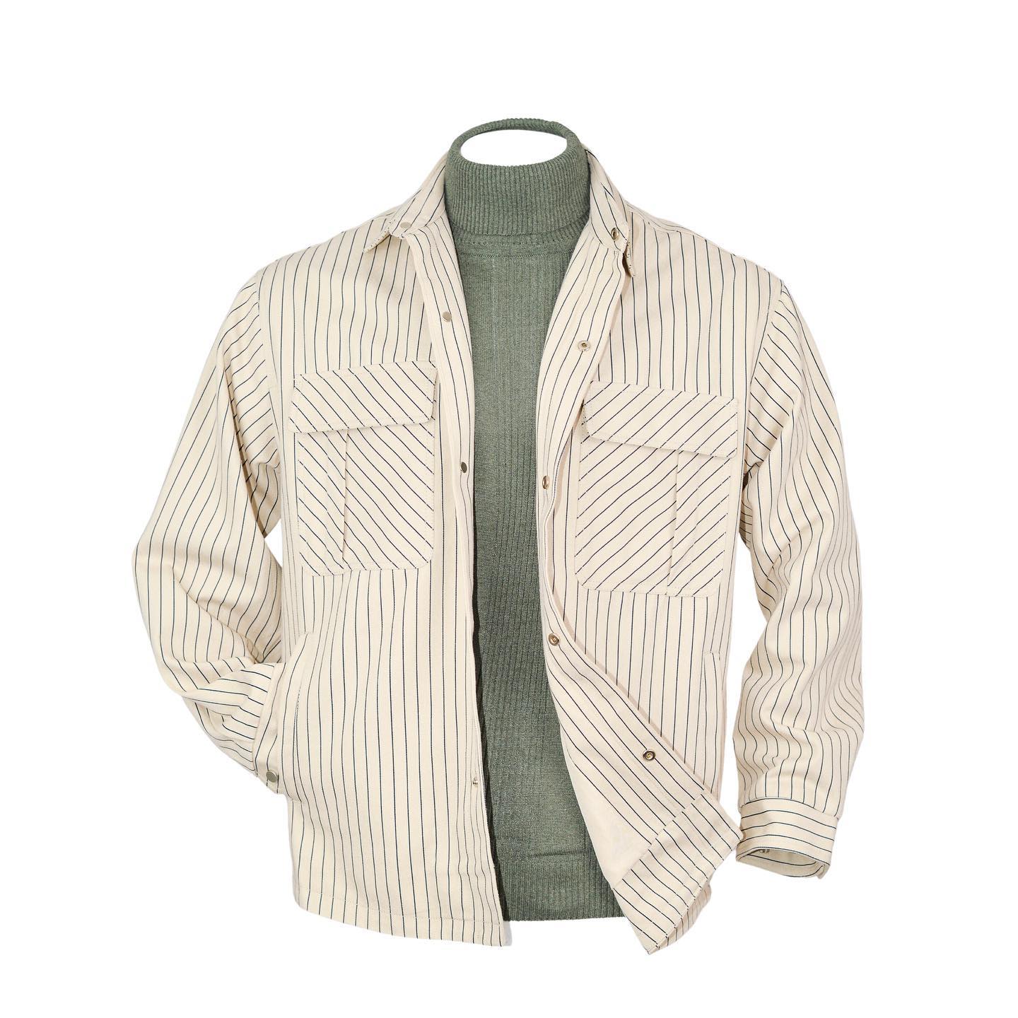 Men's Cream Winter Jacket