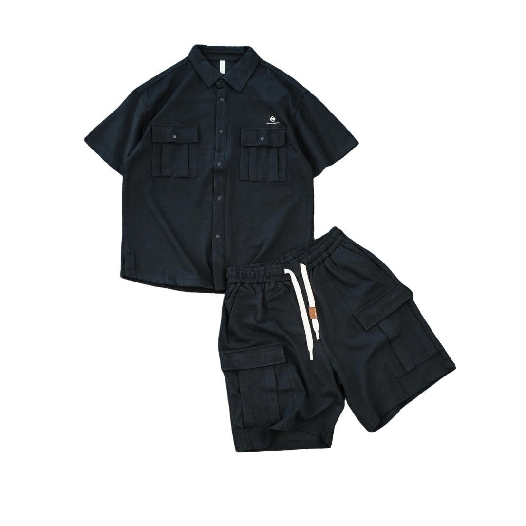 Men's Casual Short Sleeve and Short Set