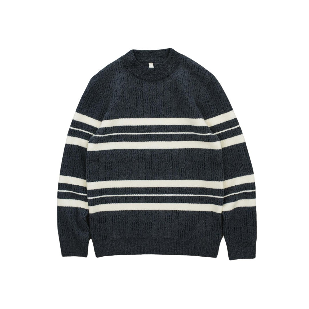 Men's knit stripe sweaters