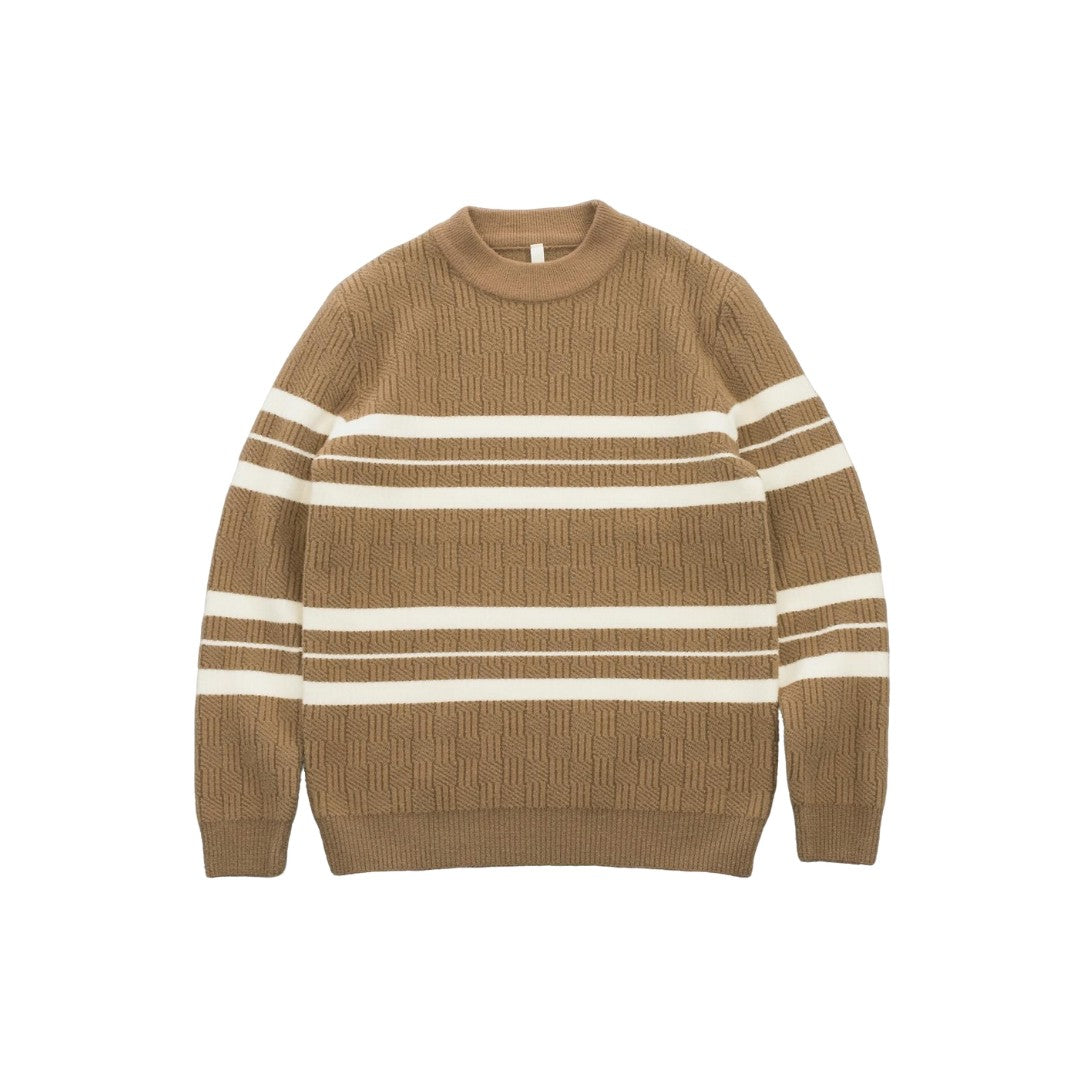 Men's knit stripe sweaters