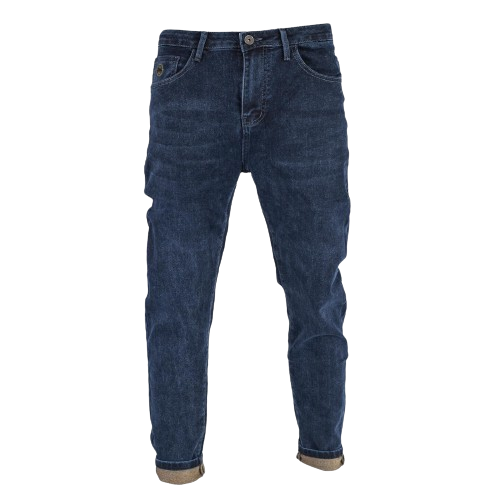 Men's slimfit denim frayed jeans