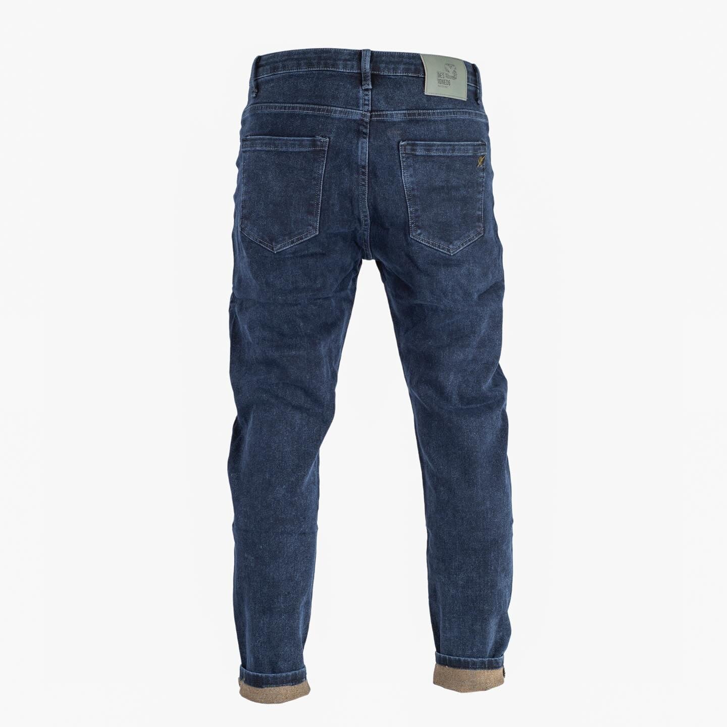 Men's slimfit denim frayed jeans