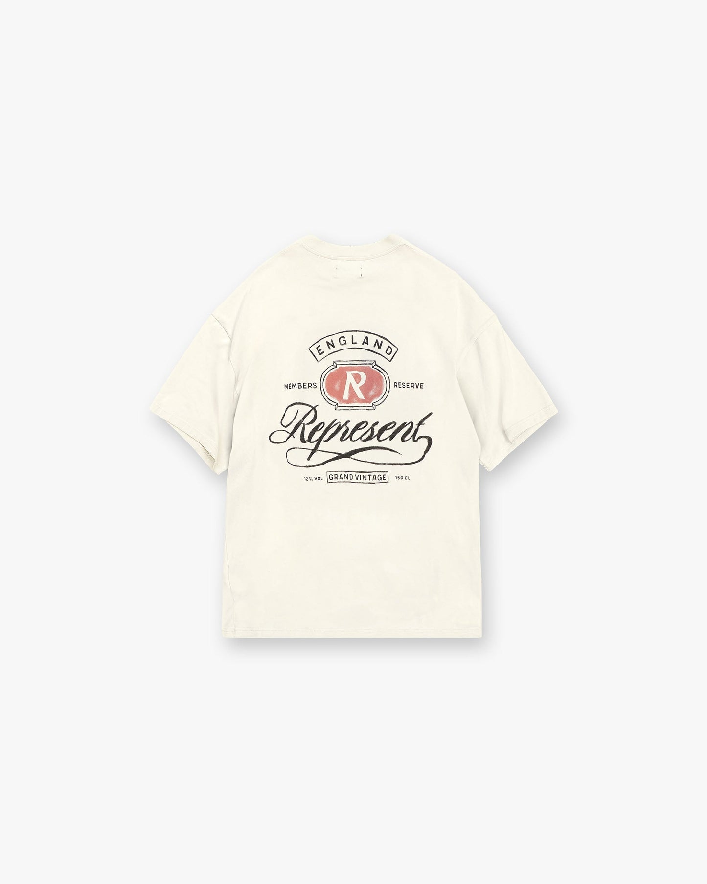 Grand Vintage Hand Drawn T-Shirt - Aged White