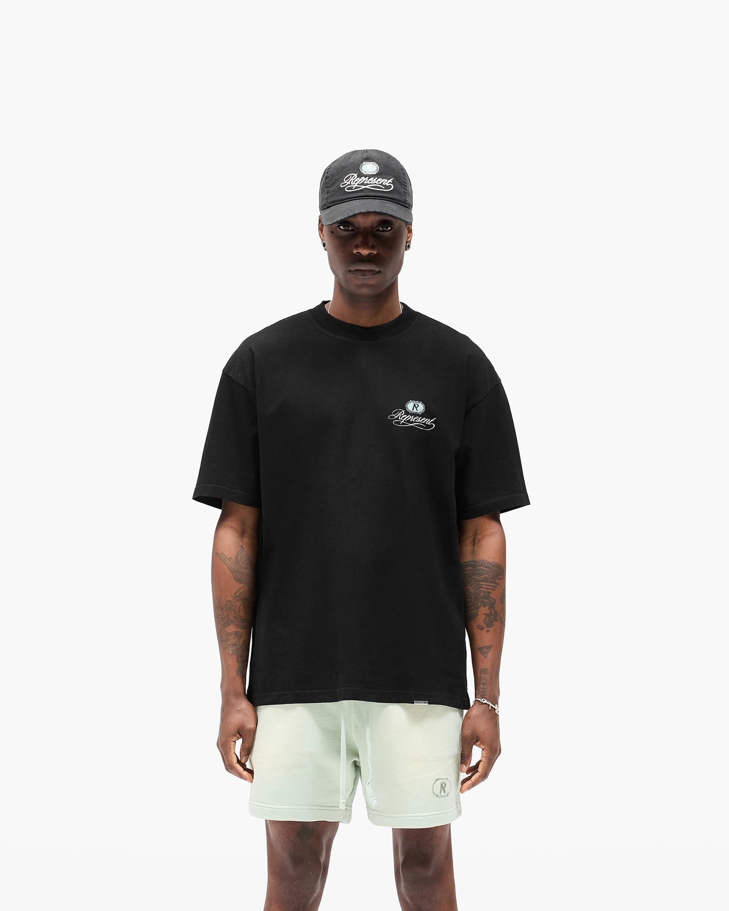 Grand Vintage Hand Drawn T-Shirt - Jet Black