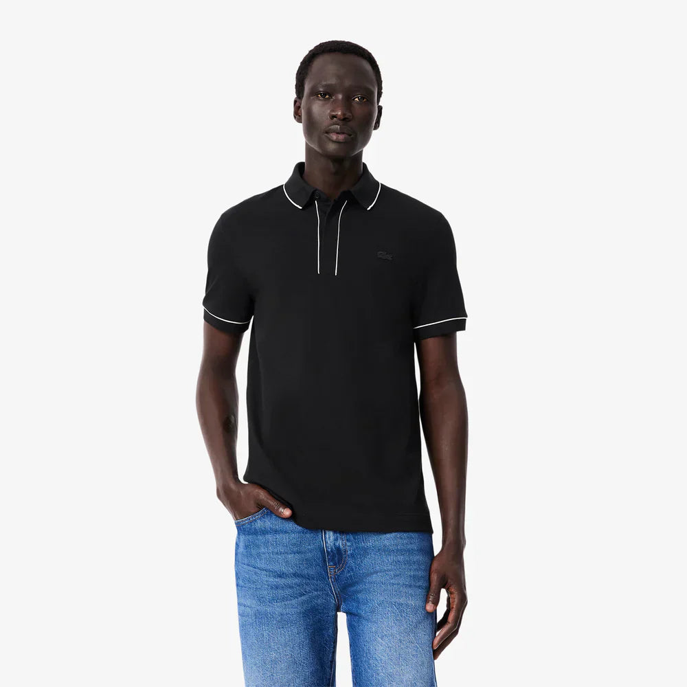 Lacoste Regular fit paris stretch piqué polo shirt