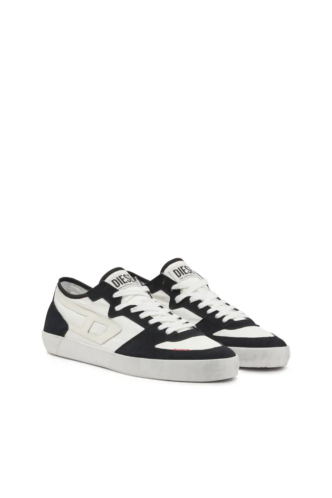 S-Leroji D-Sneakers in padded ripstop and suede