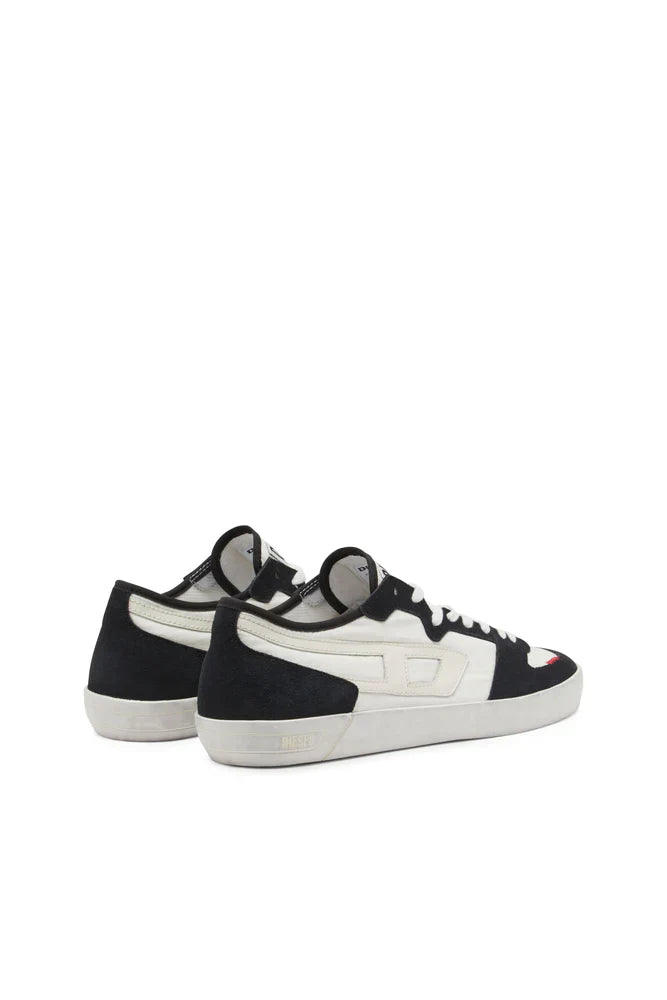 S-Leroji D-Sneakers in padded ripstop and suede