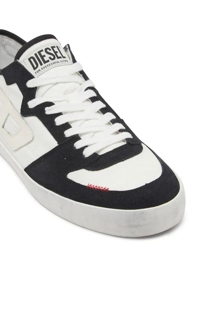 S-Leroji D-Sneakers in padded ripstop and suede