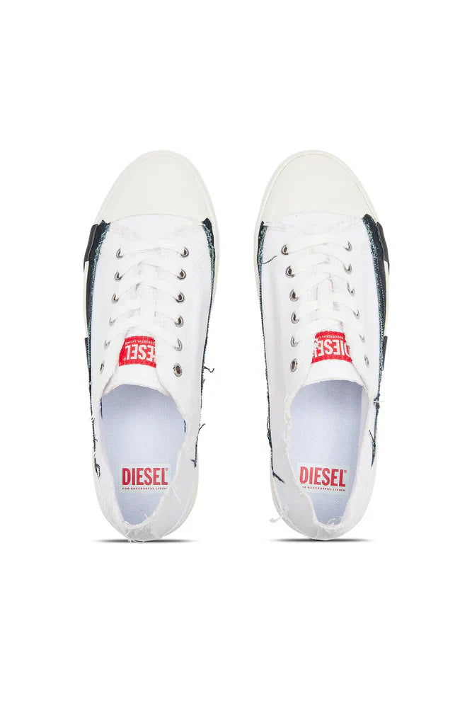 S-D-Verse-Sneakers in frayed canvas