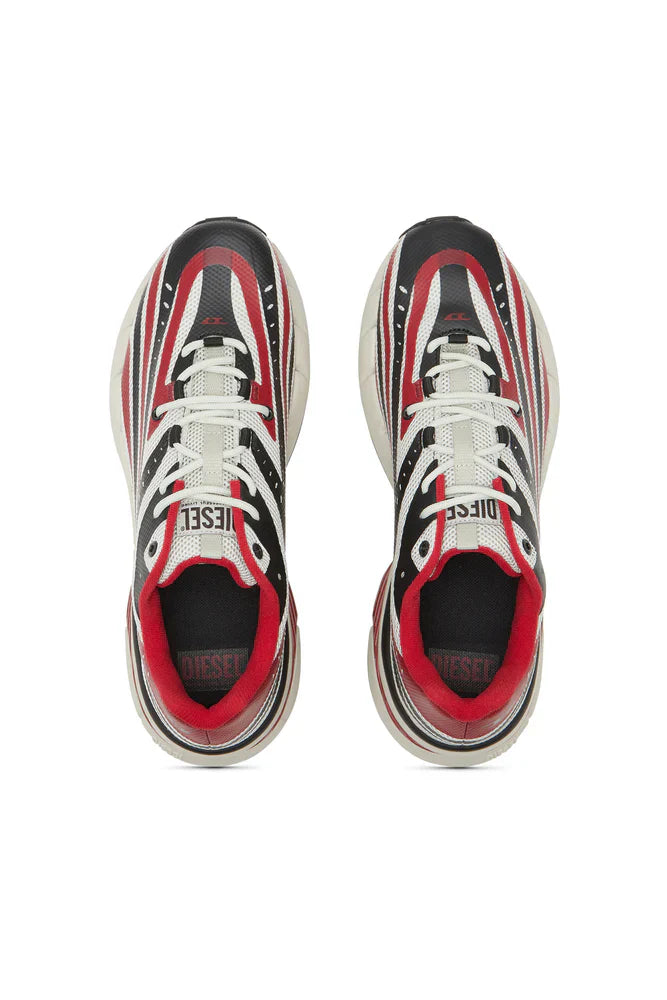 D-Airspeed Low-Striped sneakers in coated mesh