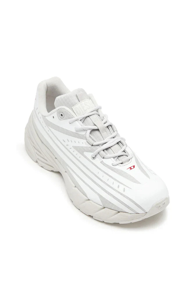 D-Airspeed Low-Striped sneakers in coated ripstop
