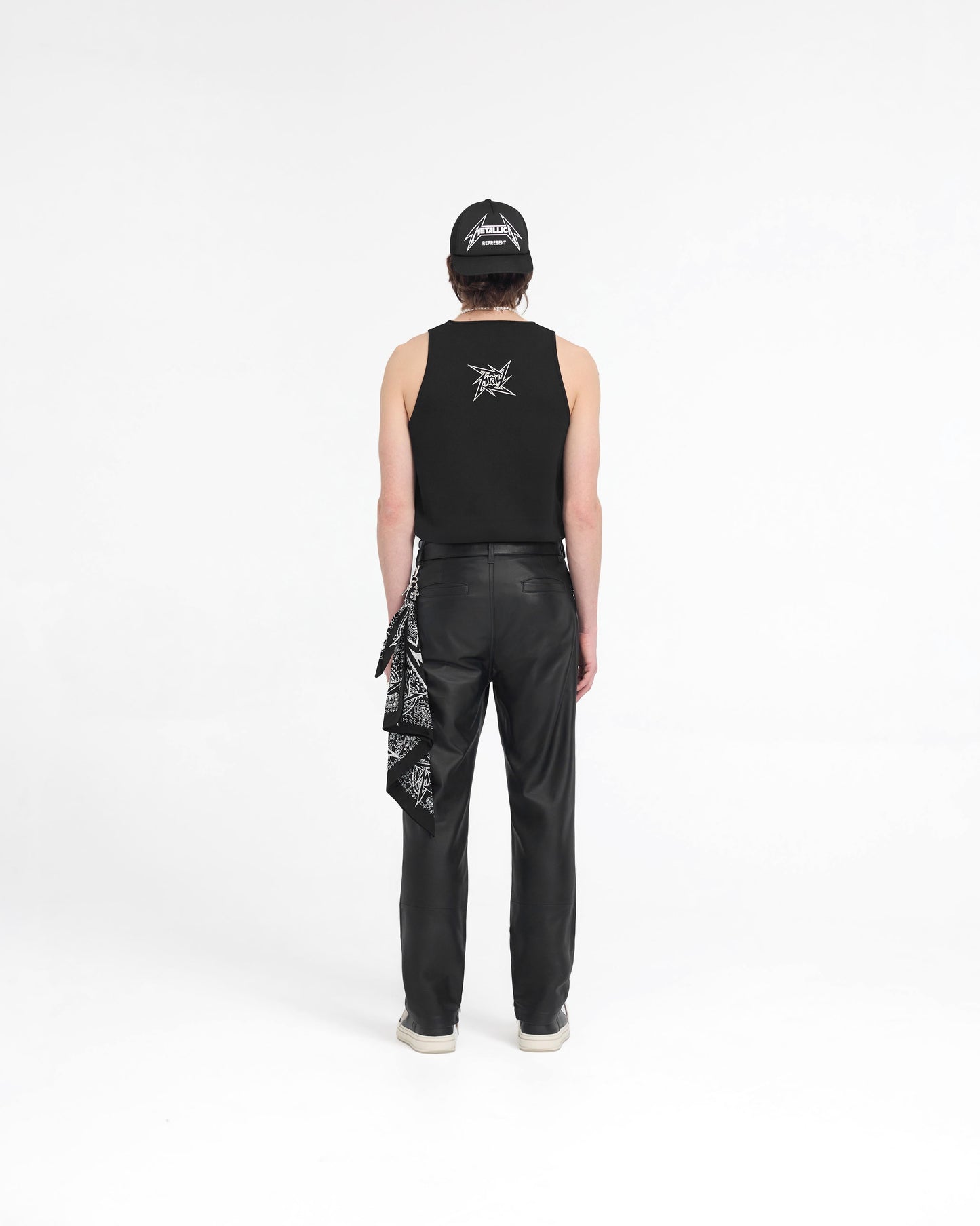 Represent X Metallica Local Crew Vest - Jet Black