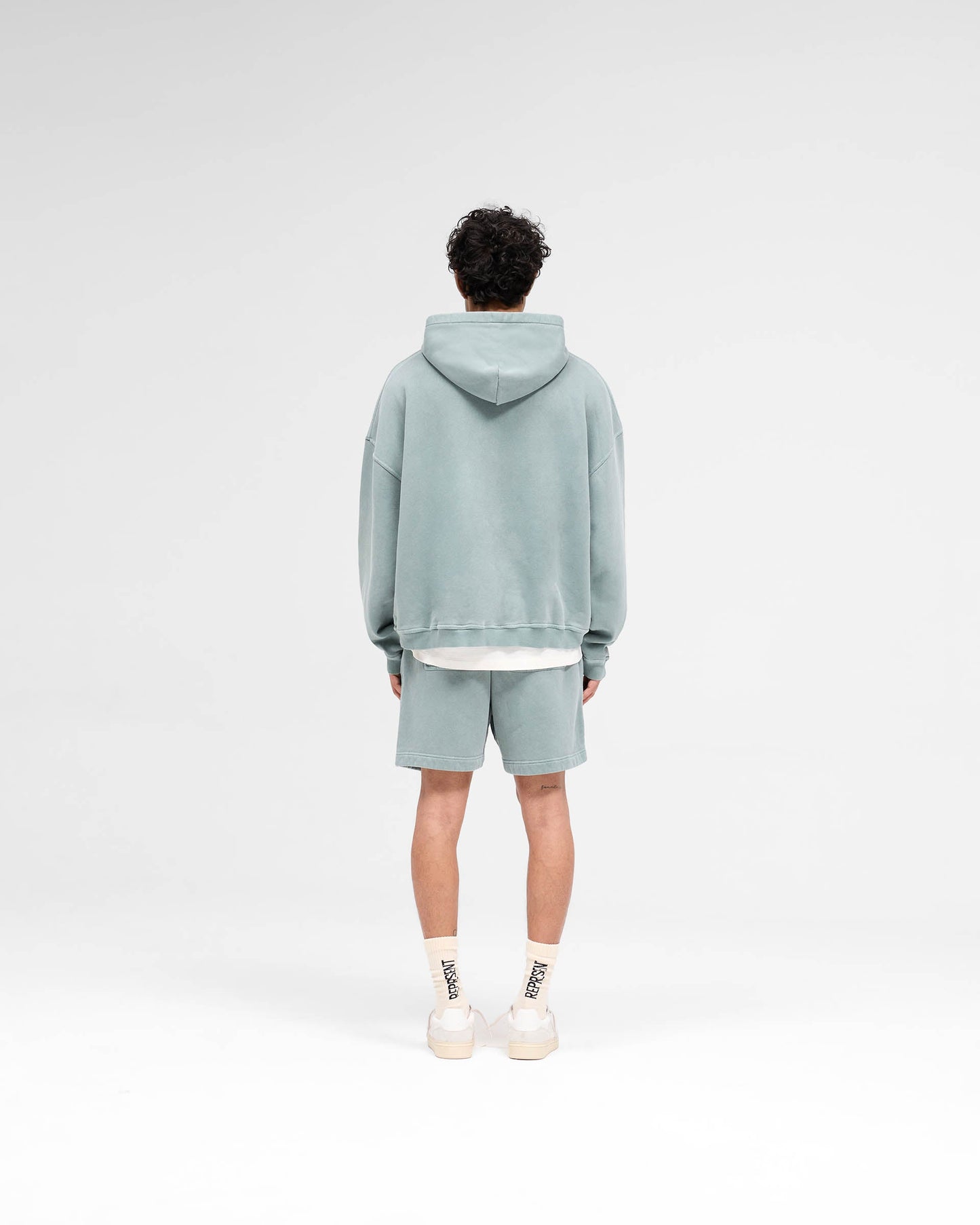 Rep Applique Hoodie - Forest Green