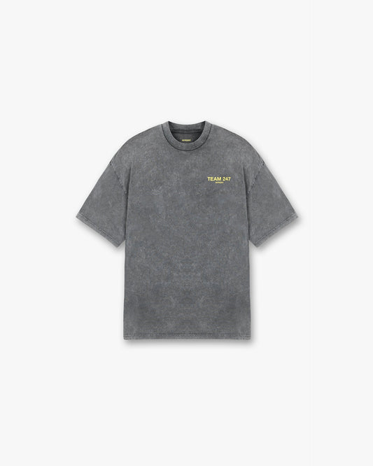 Team 247 Oversized T-Shirt - Pewter Lemon