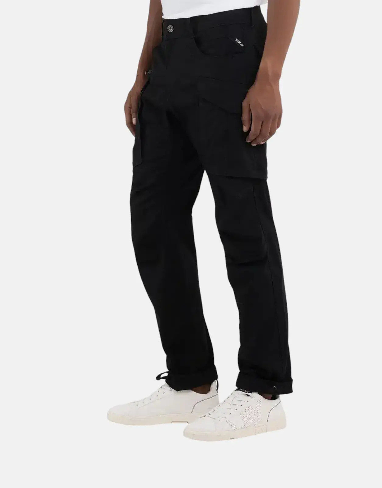 Replay Cargo Pants Black
