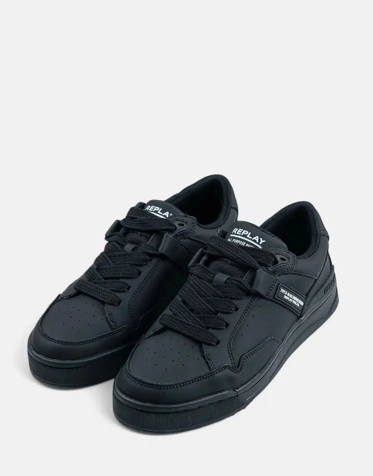 Replay Cross Type X Black Sneakers