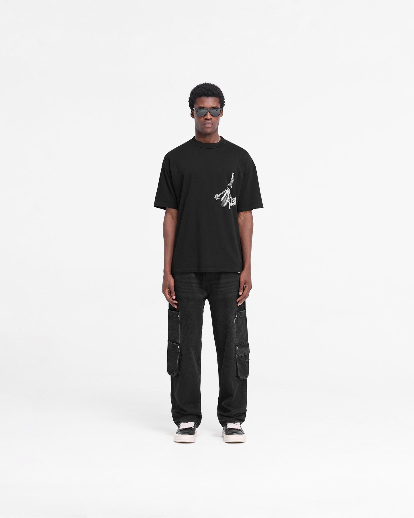 Keys To The Club T-Shirt - Jet Black