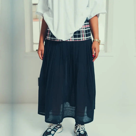 Plaid Aline Tennis Skirt
