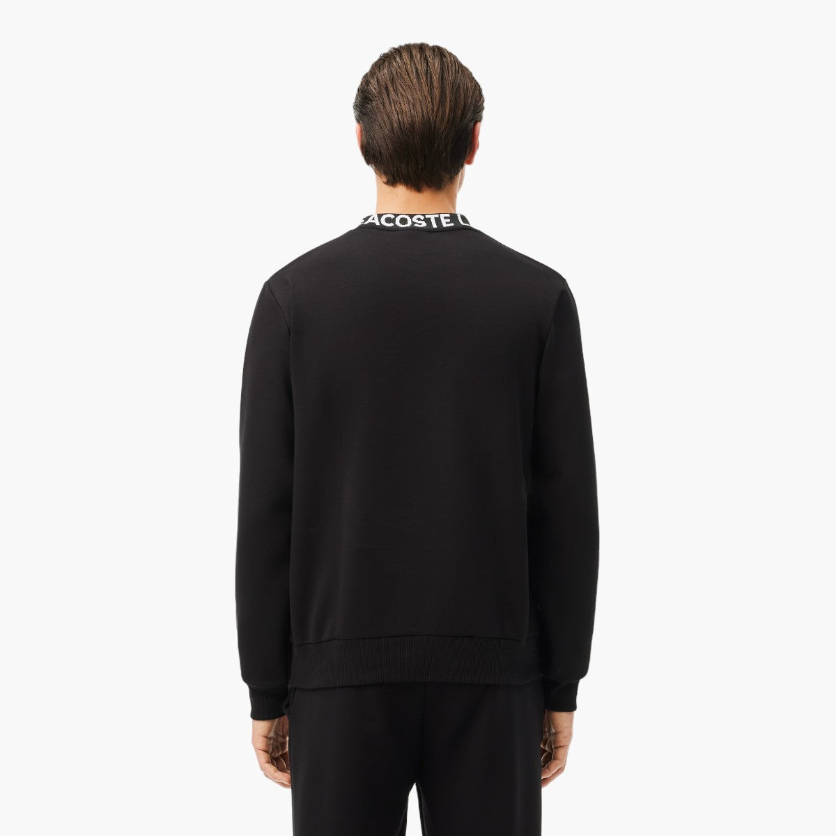 Graphic Jacquard Crew Neck Sweatshirt