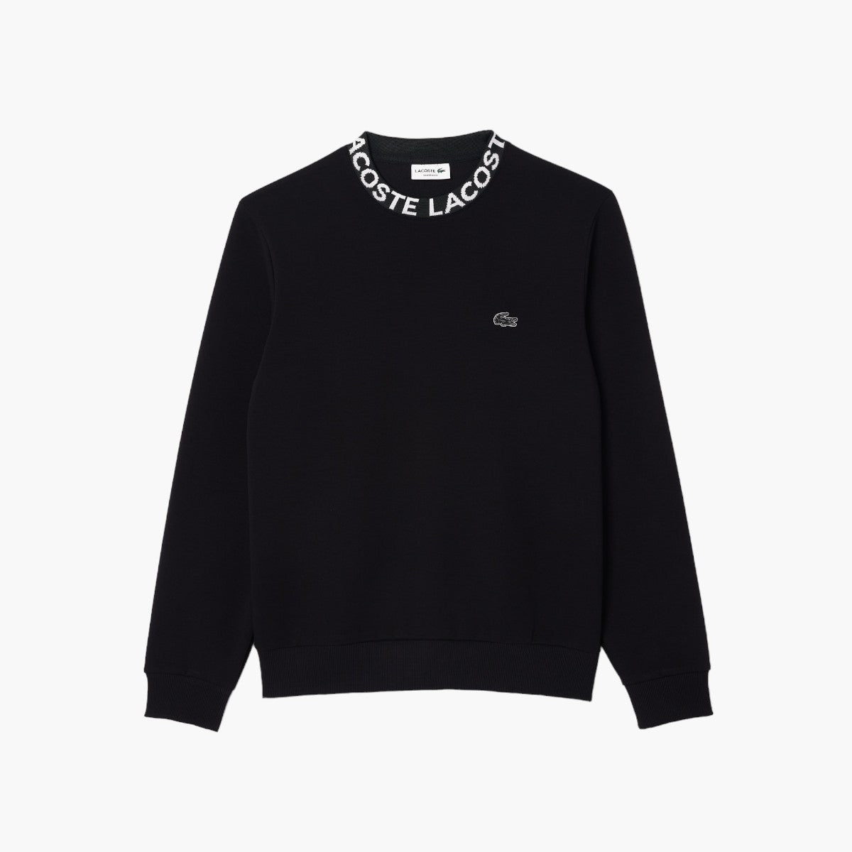 Graphic Jacquard Crew Neck Sweatshirt