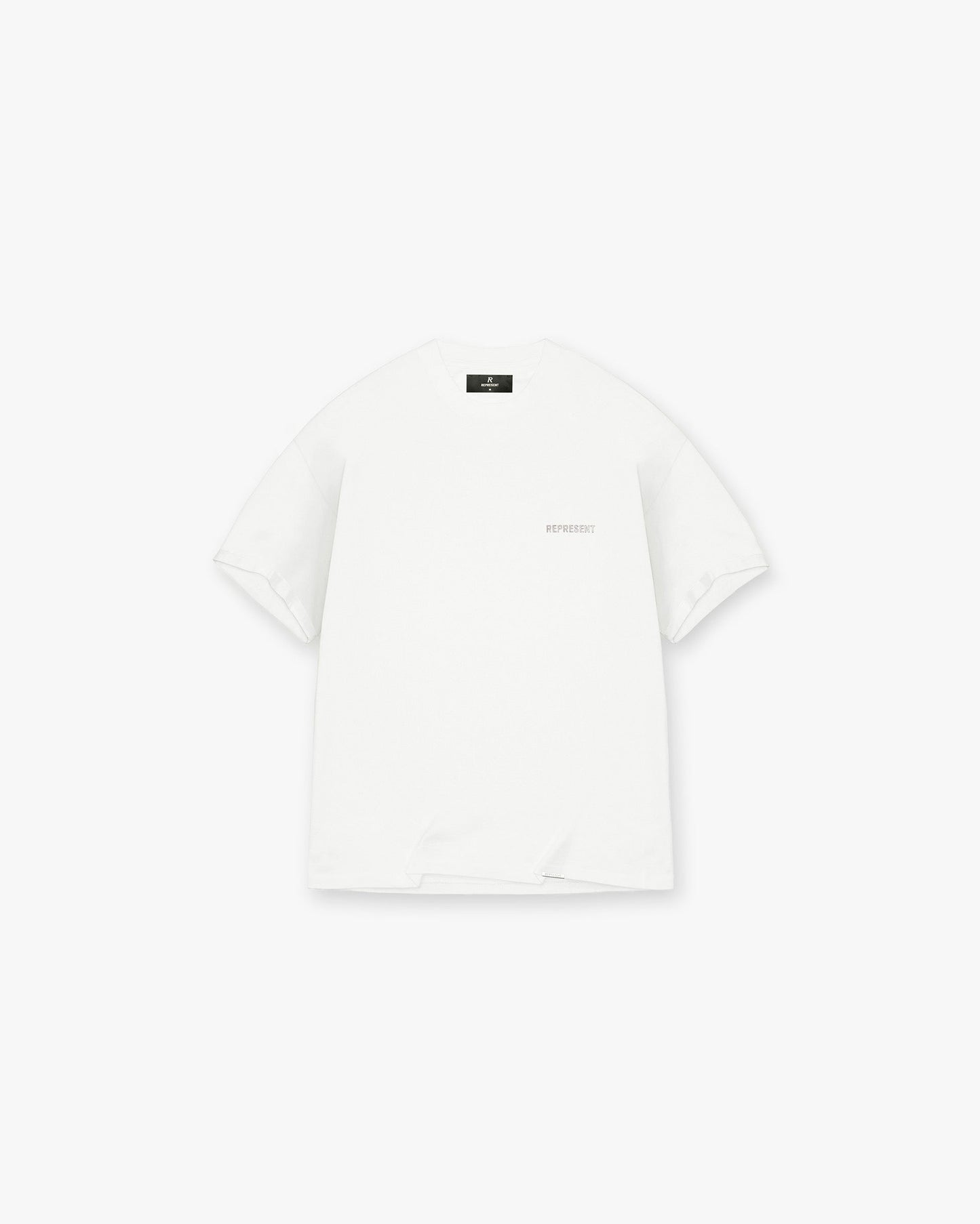 Block Logo T-Shirt - Flat White