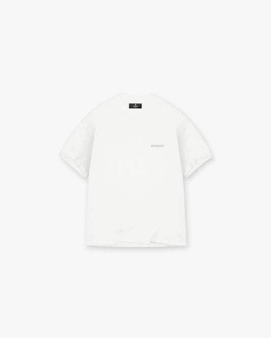 Block Logo T-Shirt - Flat White
